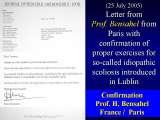 New Fundamental Knowledge on Scoliosis. SCIENCE versus OPINION / LECTURE