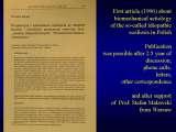 New Fundamental Knowledge on Scoliosis. SCIENCE versus OPINION / LECTURE