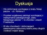 Test fleksyjny palcw stopy / Flexions test of toes LECTURE