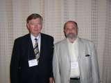 IRSSD, Ghent / Belgium - 20 - 24 June 2006. Professor Mikhail Karganov from Institute of General Pathology and Pathophysiology, Russian Academy of Medical Sciences/Moscow (right) with Prof. T. Karski.