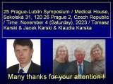 Praga / Prague /  November 2023 Lecture 1