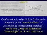 TWO LECTURES on scoliosis / Orthop.Congress in CAIRO-8.12.2006